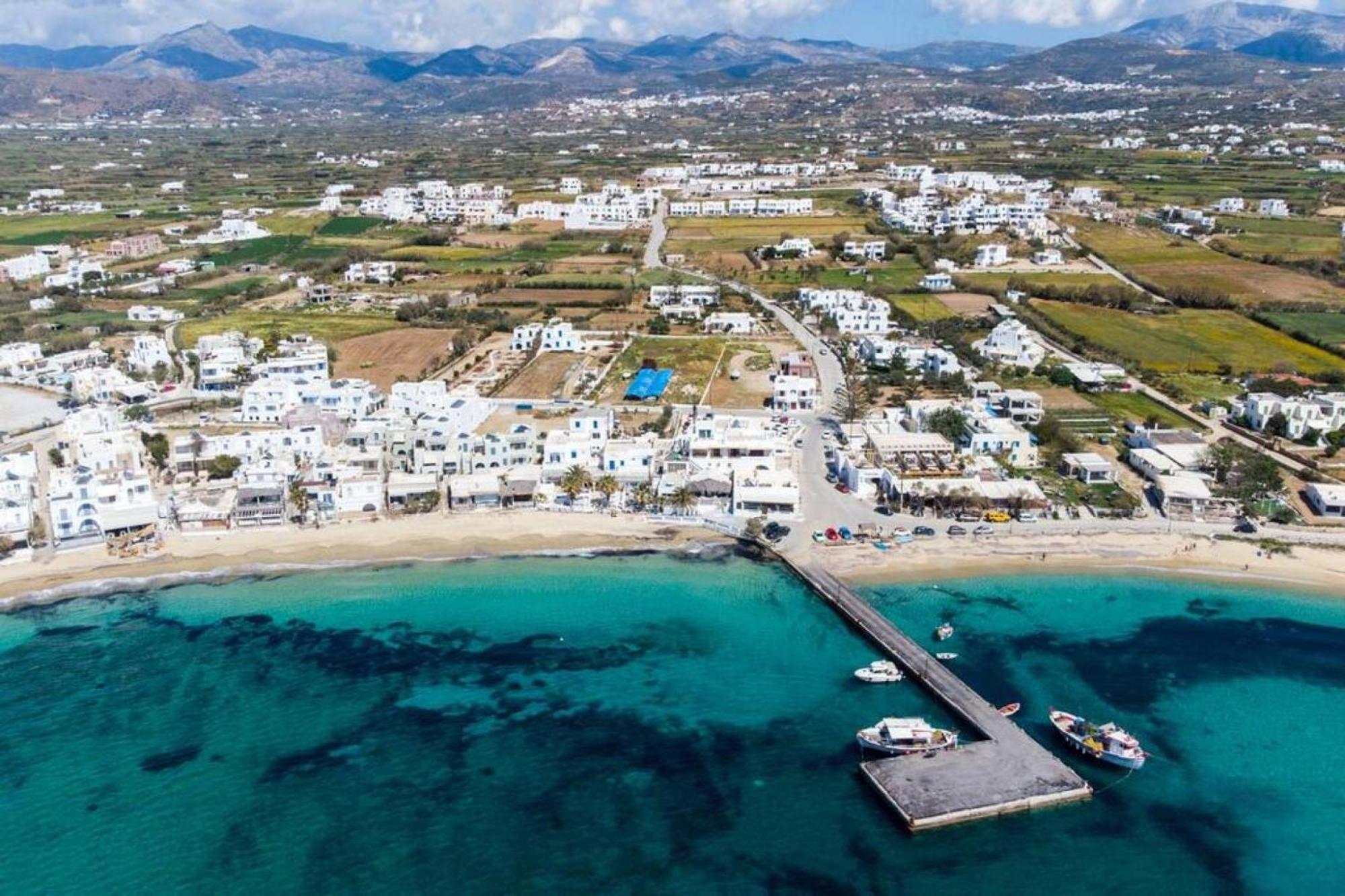 Naxos Agia Anna Sunset View Olive House公寓 外观 照片